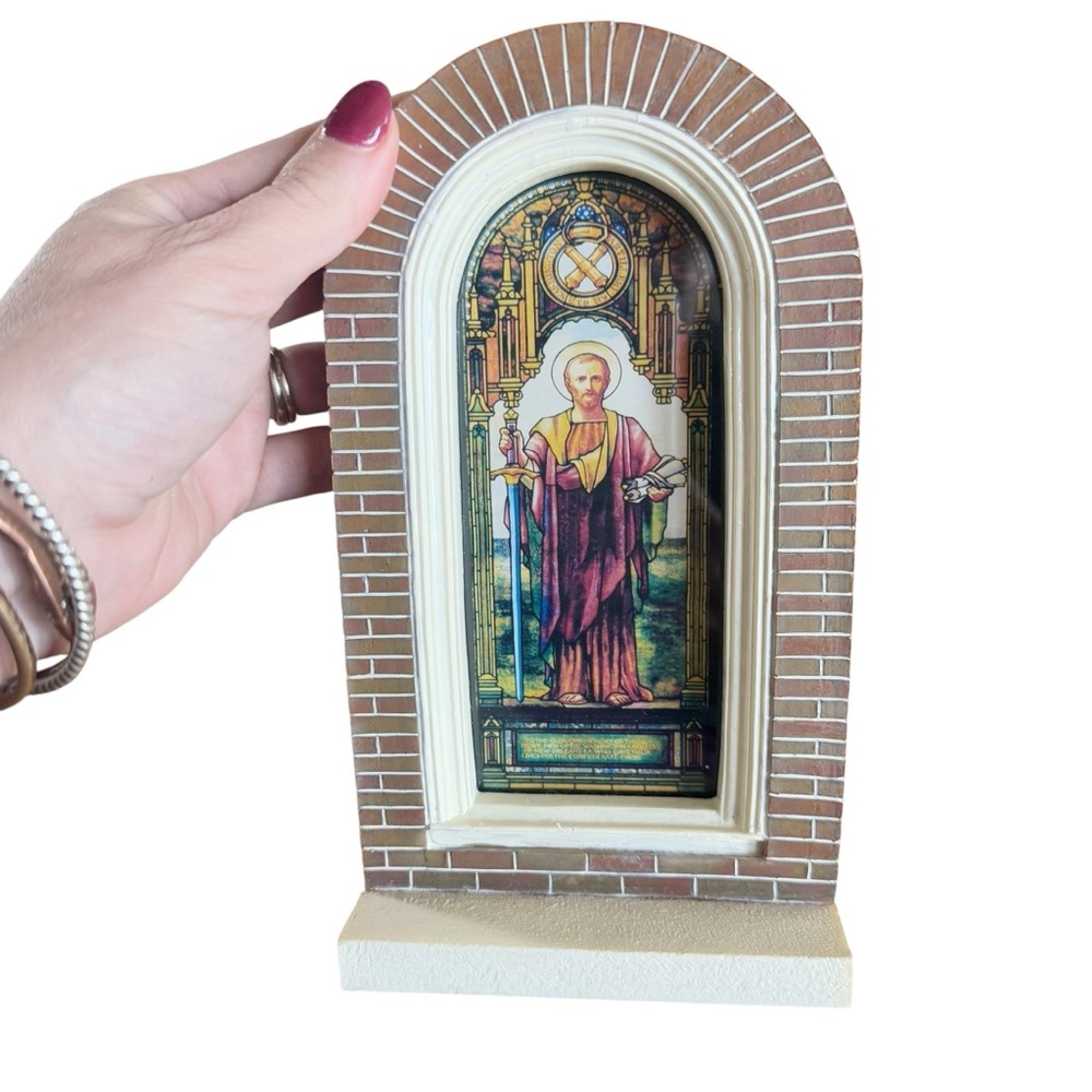 Ceramic Catholic Windowpane Collection‎ Set - Picture 4 of 11